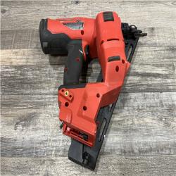 AS-IS Milwaukee FUEL 18V Lithium-Ion Brushless Cordless Gen II 15-Gauge Angled Nailer (Tool-Only)