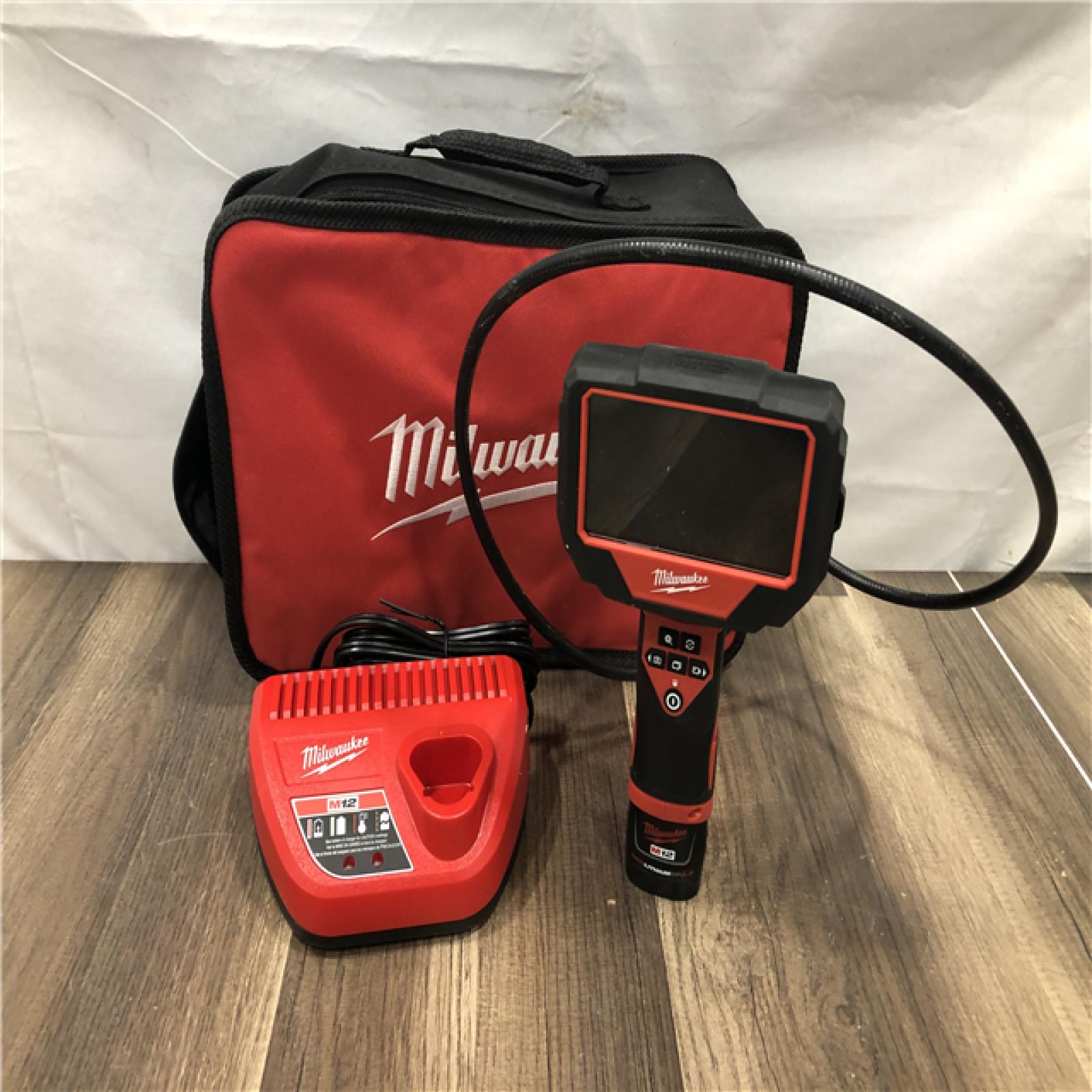 AS-IS Milwaukee 12V Lithium-Ion Cordless M-SPECTOR 360-Degree 4 ft. Inspection Camera Kit