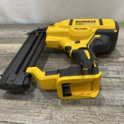 AS-IS DEWALT 20V MAX XR Lithium-Ion Electric Cordless 18-Gauge Brad Nailer (Tool Only)