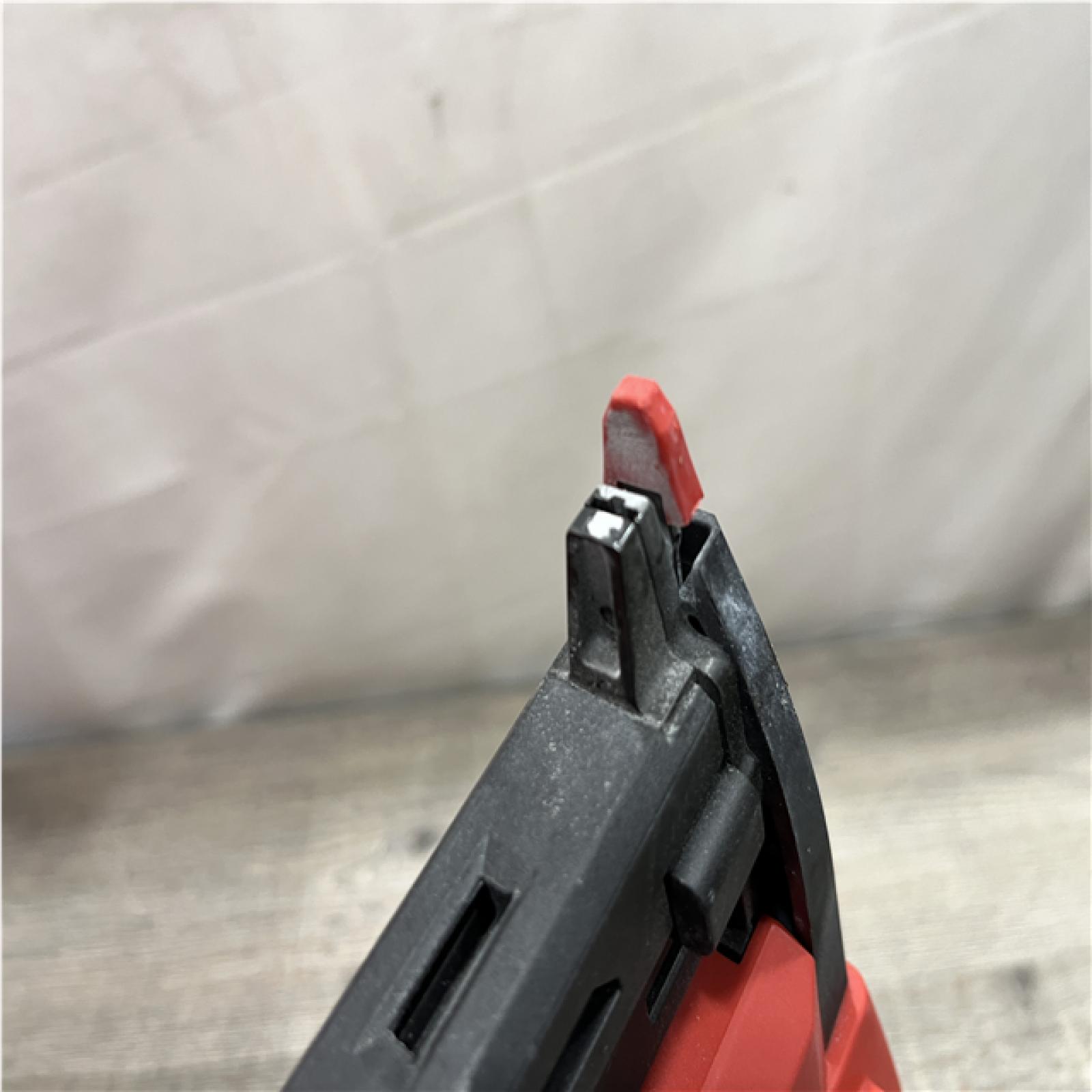 AS-IS Milwaukee FUEL 18-Volt Lithium-Ion Brushless Cordless 18-Gauge 1/4 in. Narrow Crown Stapler (Tool-Only)