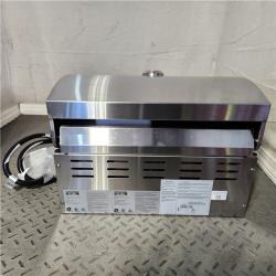 HOUSTON Location-AS-IS-Monument Grills 2-Burner Portable Tabletop Propane Gas Grill in Stainless APPEARS IN NEW! Condition