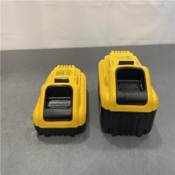 AS-IS - DEWALT 20V MAX Lithium-Ion 6.0Ah and 4.0Ah Battery and Charger Starter Kit