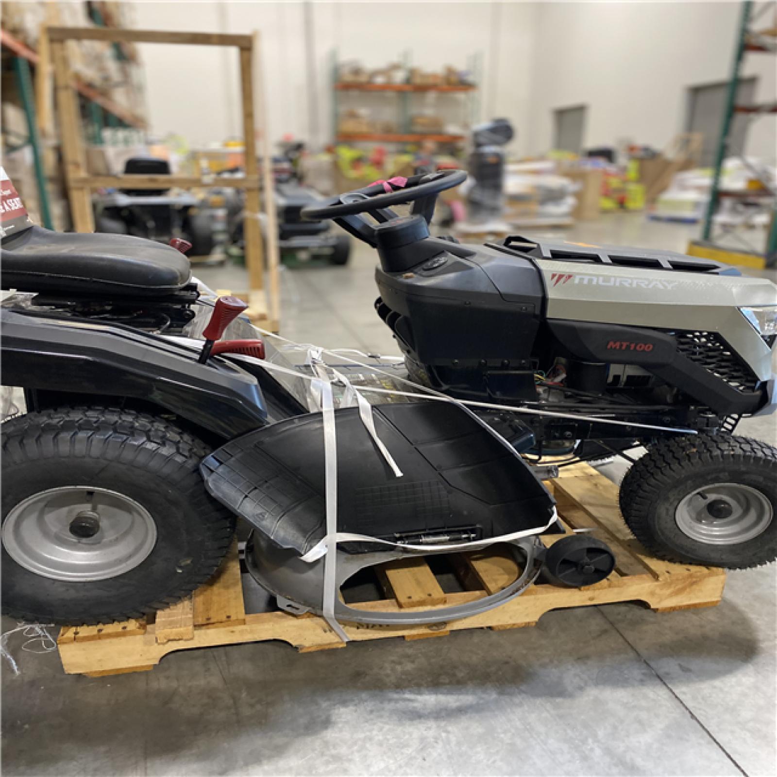 Dallas Location - As-Is Murray MT100 42 in. 13.5 HP Gas Riding Lawn Tractor Mower
