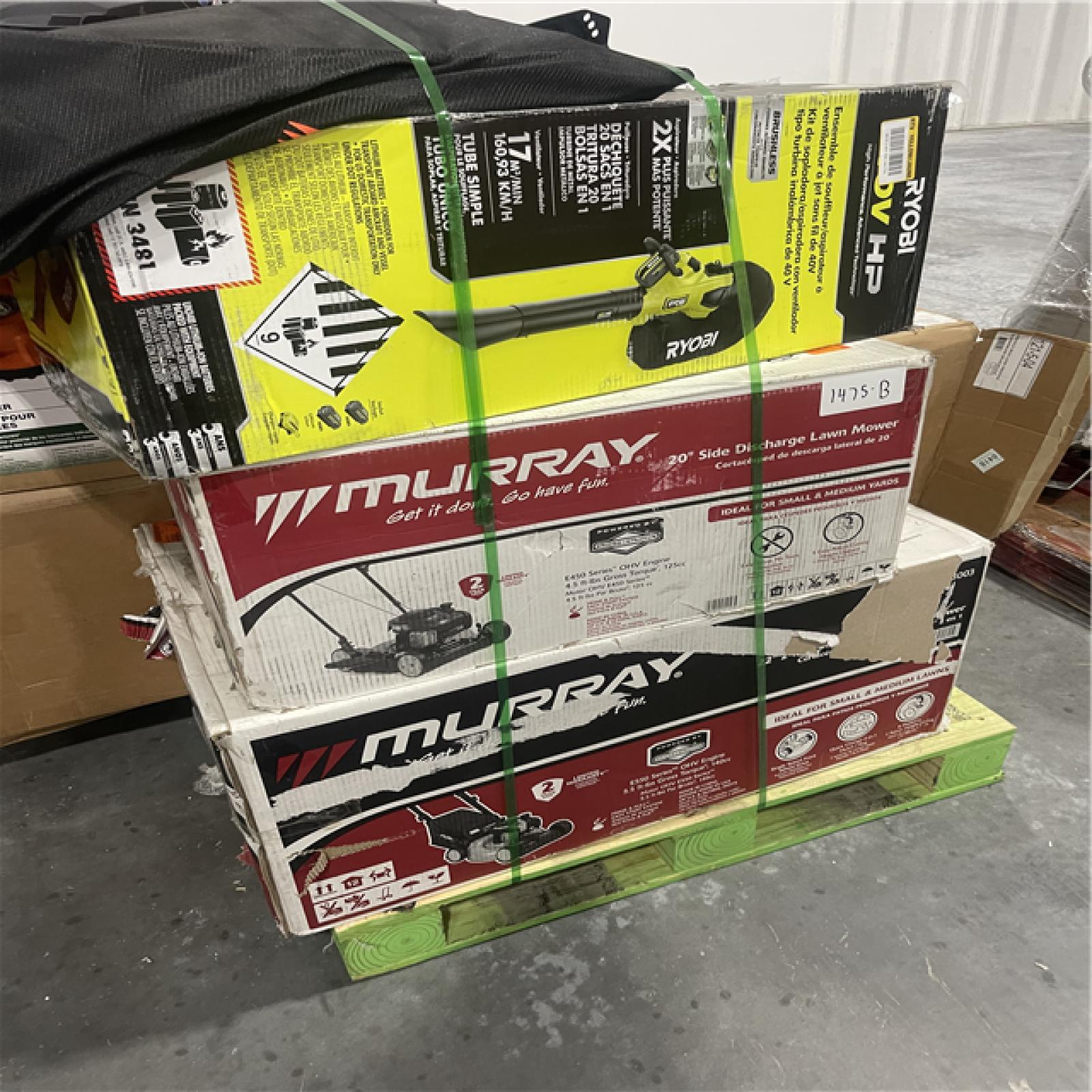 Atlanta Location As-Is Tools and More Partial Truckload (11 Pallets) 1475-B