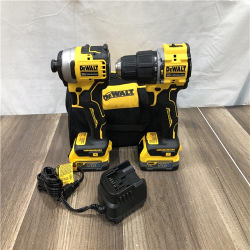 AS-IS DEWALT 20V MAX Lithium-Ion Cordless 2-Tool Combo Kit