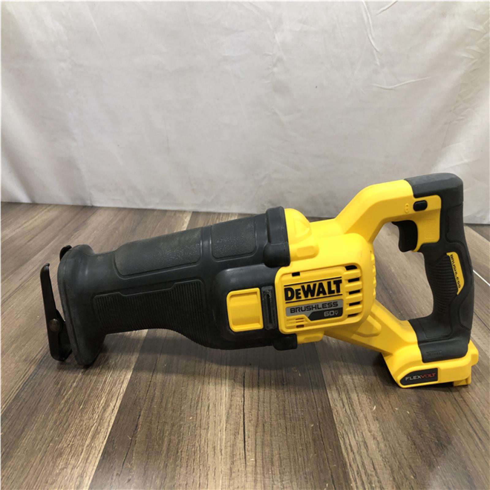 AS-IS DEWALT FLEXVOLT 60V MAX Cordless Brushless Reciprocating Saw (Tool Only)