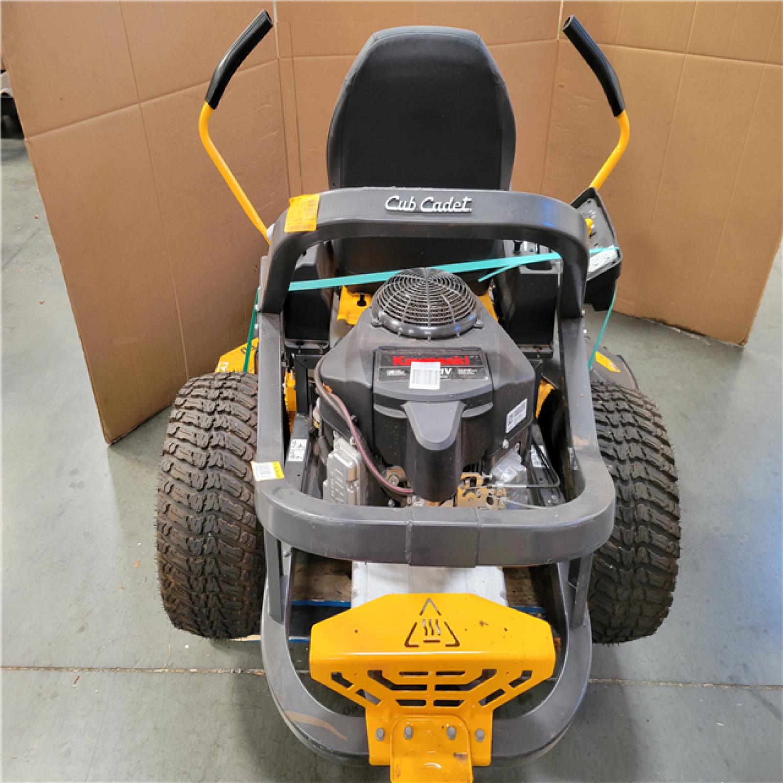 CALIFORNIA AS-IS CUB CADET ULTIMA ZT2 50 SIT DOWN RIDING LAWN MOWER