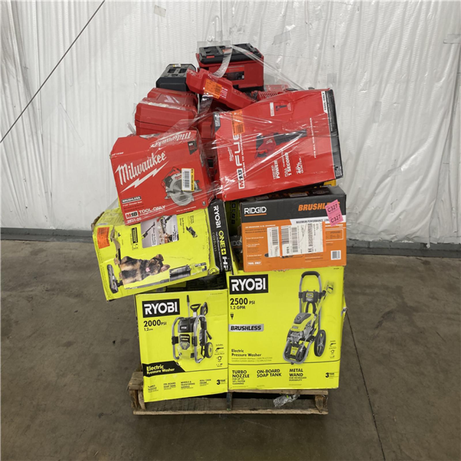 Houston Location AS IS - Tool Pallet