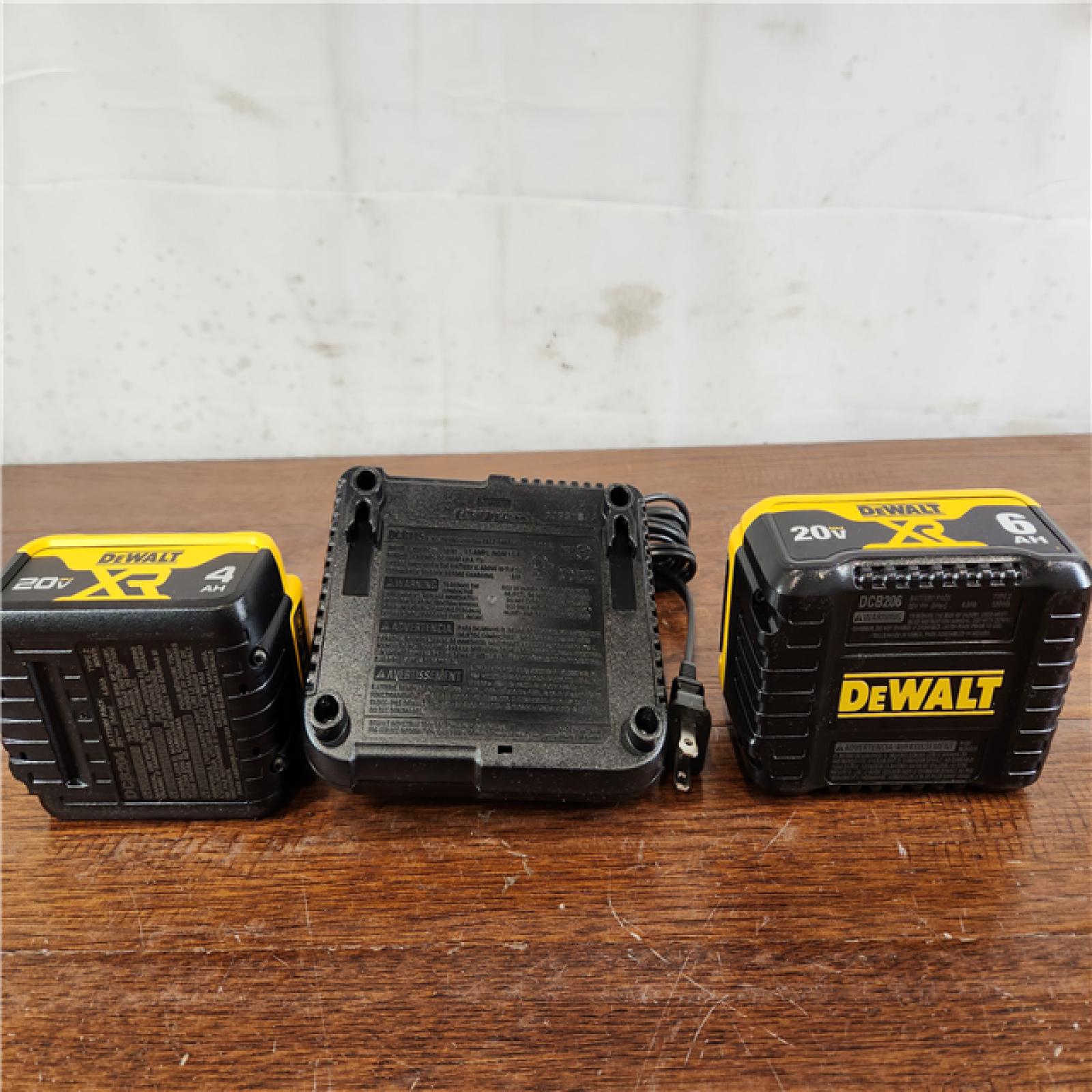 AS-IS DeWALT 20V MAX Compact Lithium-Ion Starter Kit