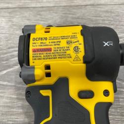 AS-IS DEWALT 20V XR Brushless Cordless 1/4 in. Quiet Hydraulic Impact Driver (Tool-Only)