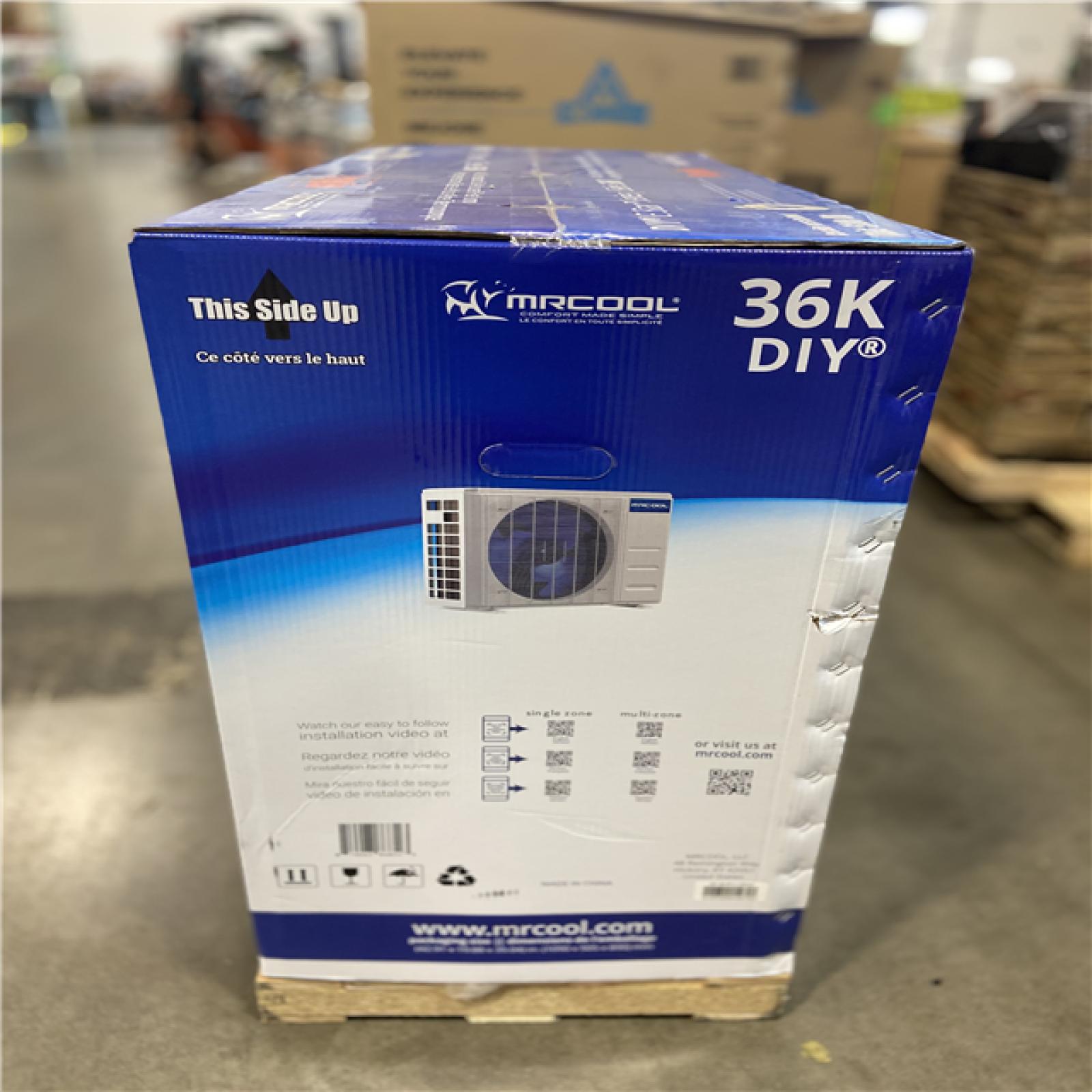 DALLAS LOCATION - MRCOOL DIY 36,000 BTU 3-Ton Mini Split Heat Pump Condenser