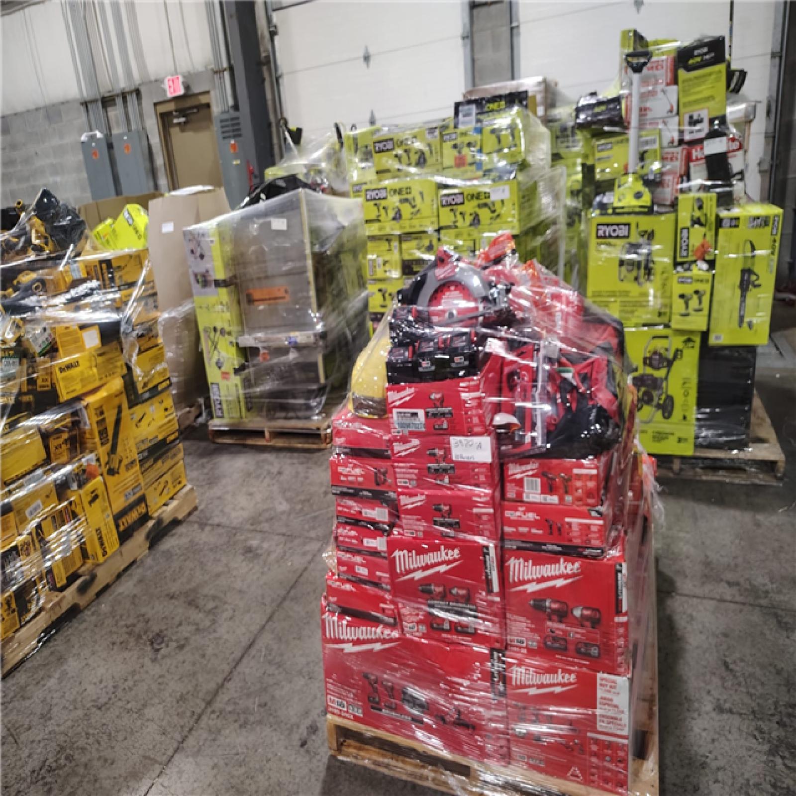 Pittston Location As-Is Power Tools Partial Truckload (10 pallets) 3970-A
