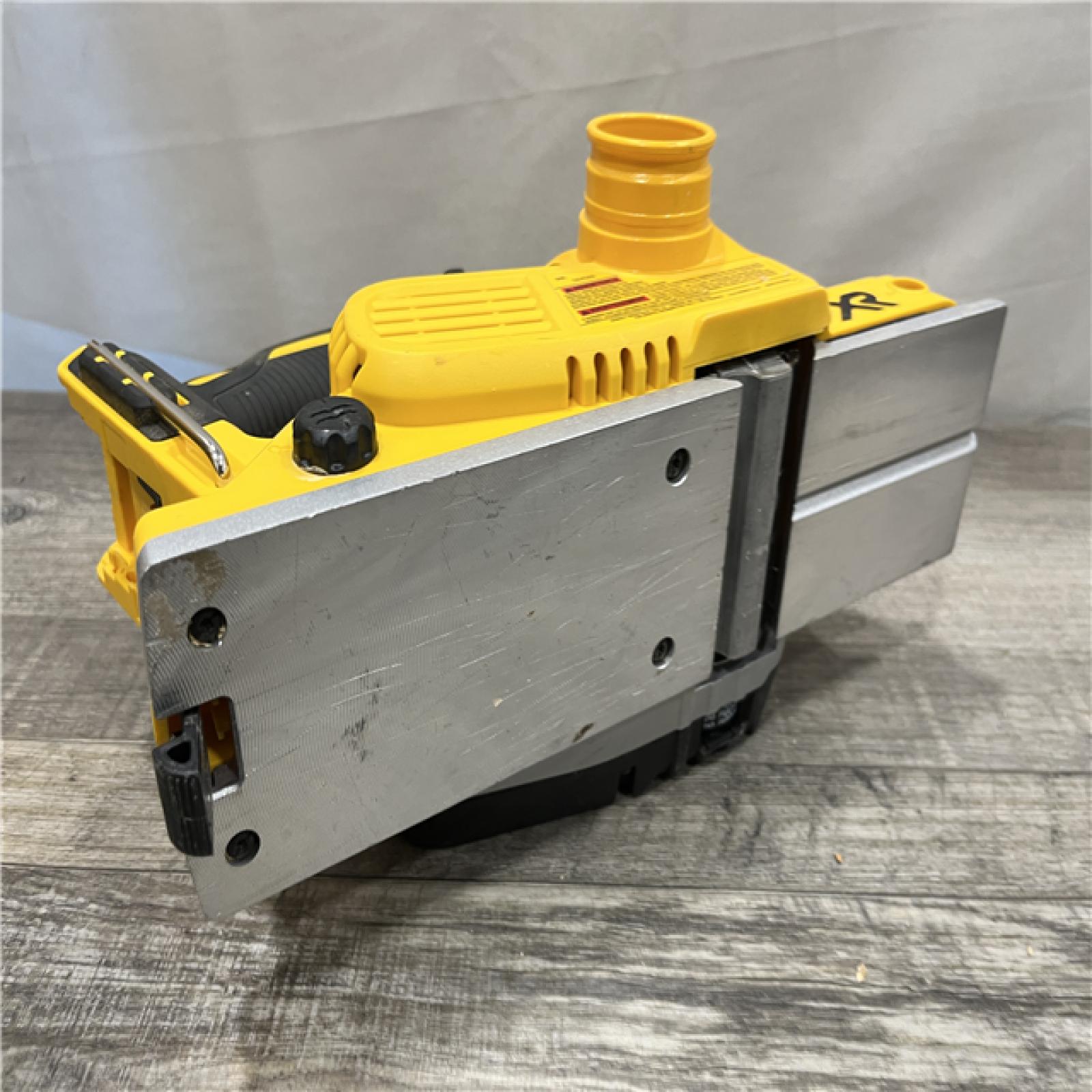 AS-IS DEWALT 20V MAX XR Cordless Brushless 3-1/4 in. Planer (Tool Only)