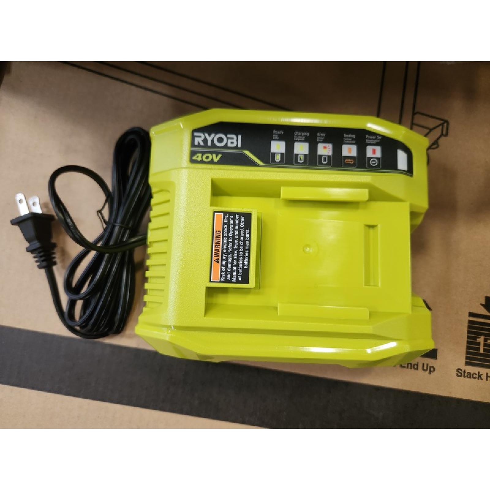 Phoenix NEW RYOBI 40V HP Brushless 21 Whisper Series Cordless Walk-Behind Multi-Blade Push Lawn Mower - (2) 6.0 Ah Batteries & Charger