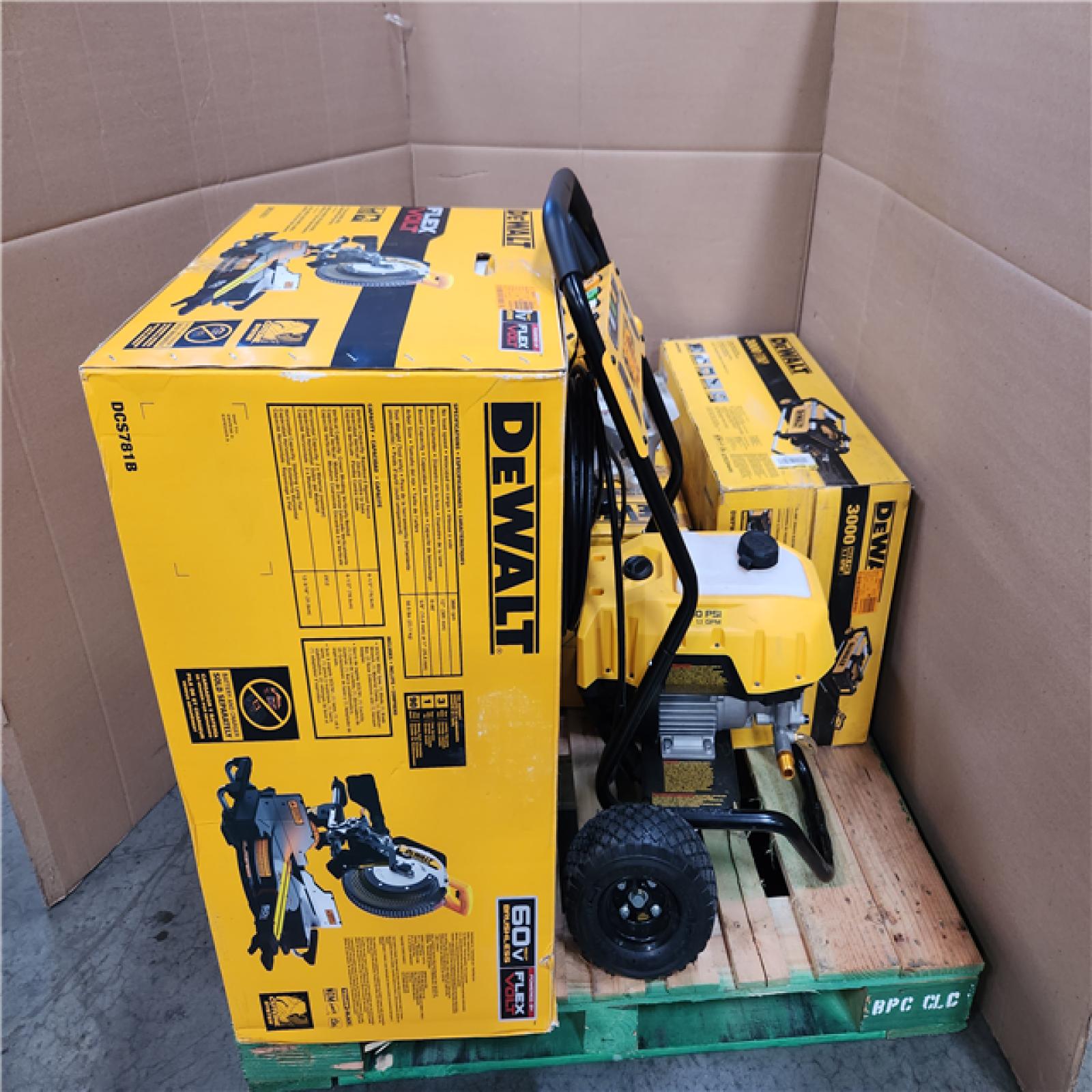 CALIFORNIA AS-IS TOOL PALLET