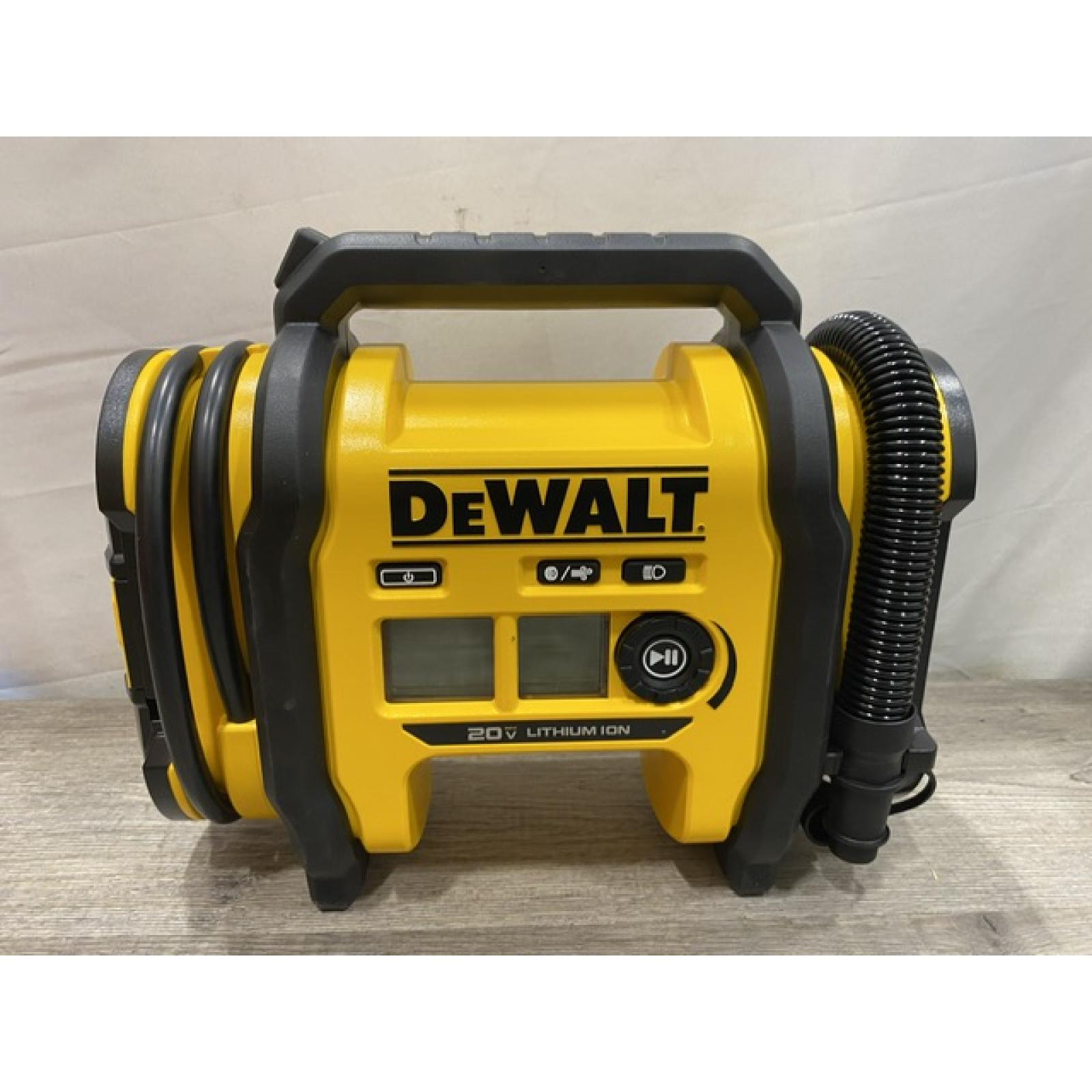 AS-IS DEWALT 20V MAX Cordless Electric Portable Inflator (Tool Only)