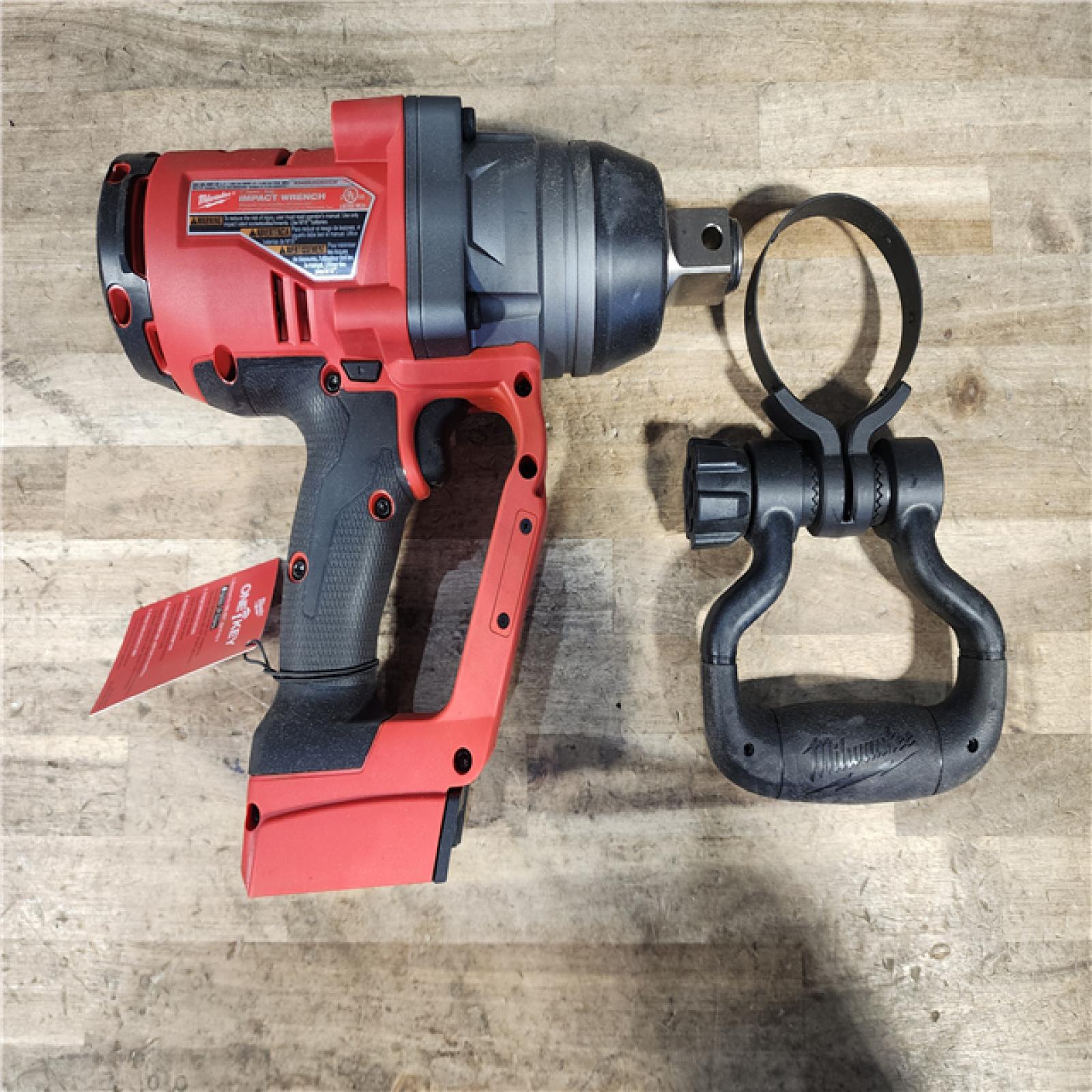 HOUSTON LOCATION - AS-IS Milwaukee FUEL ONE-KEY 18V Lithium-Ion Brushless Cordless 1 in. Impact Wrench with Friction Ring (Tool-Only)