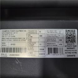 CALIFORNIA AS-IS CHAMPION PORTABLE GENERATOR