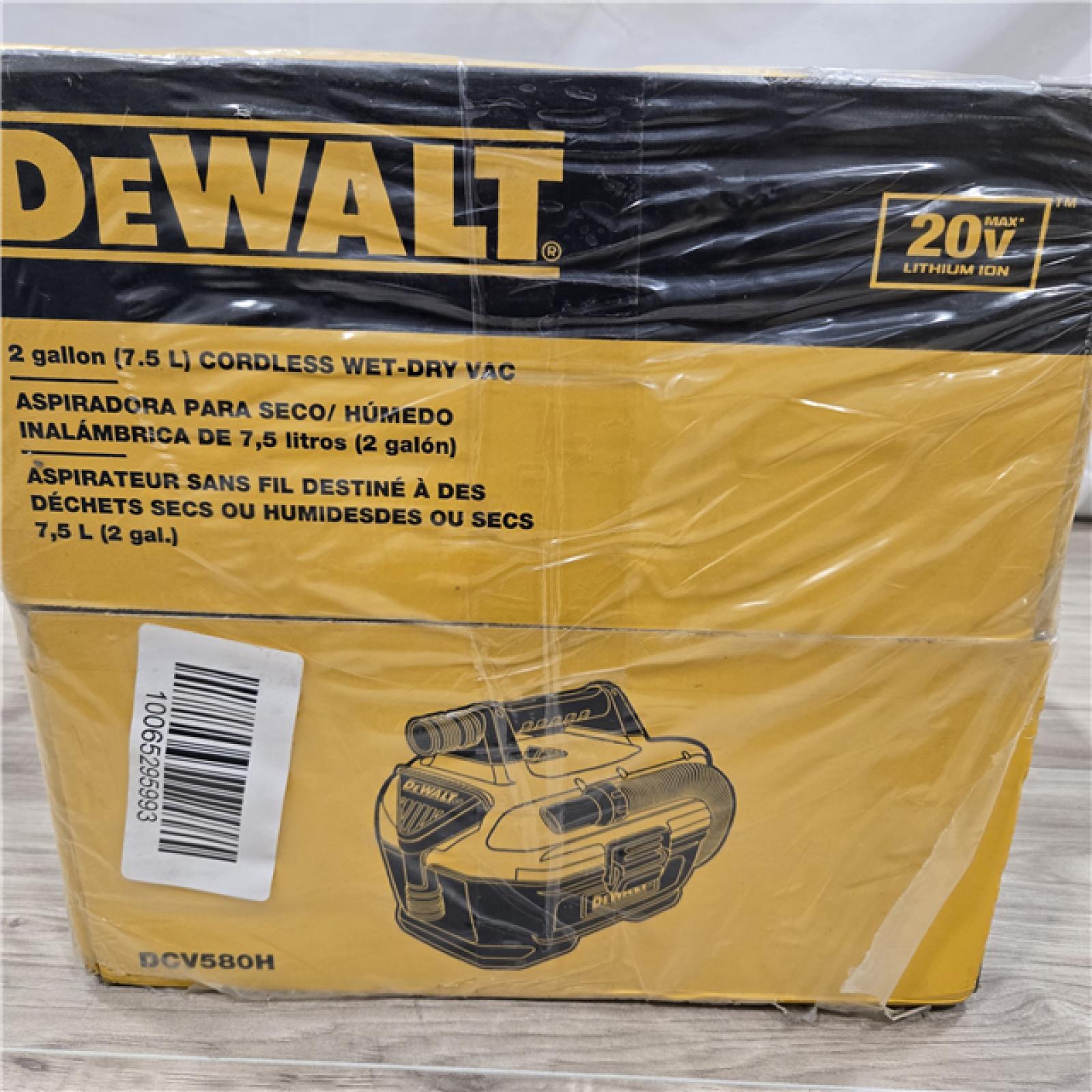 NEW! - DEWALT 2 Gal. Max Cordless Wet/Dry Vacuum (Tool-Only)