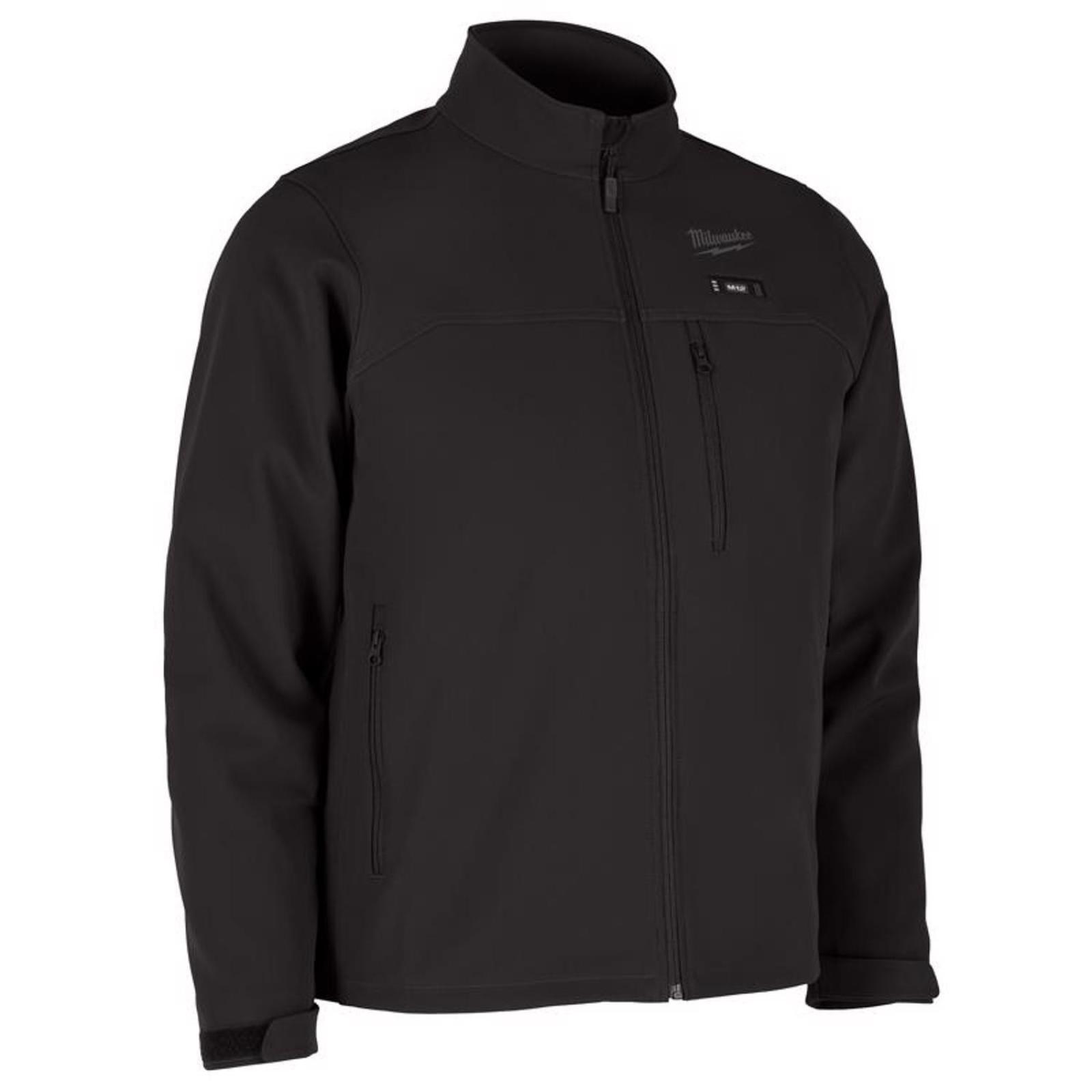 NEW - Milwaukee Men's X-Large 12V Lithium-Ion Cordless TOUGHSHELL Black Heated Jacket (Jacket Only)