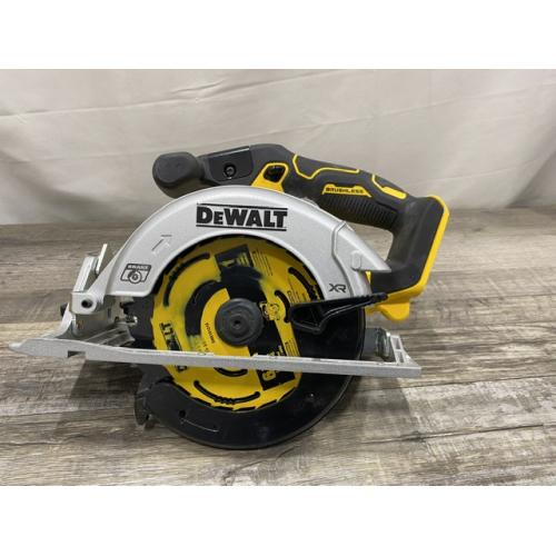 AS-IS DEWALT 20V MAX Cordless Brushless 6-1/2 in. Sidewinder Style Circular Saw (Tool Only)