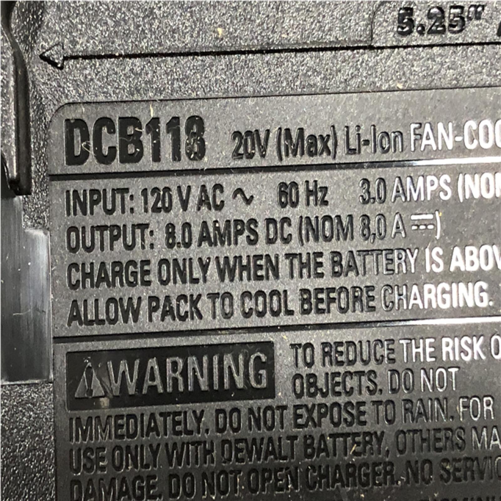 AS-IS DEWALT 20V XR Lithium-Ion Starter Pack with 8.0 Ah and 4.0 Ah Battery Packs and Charger