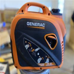 AS-IS - Generac 2500 Watt Recoil Start Gasoline Portable Generator Inverter w/ COSense