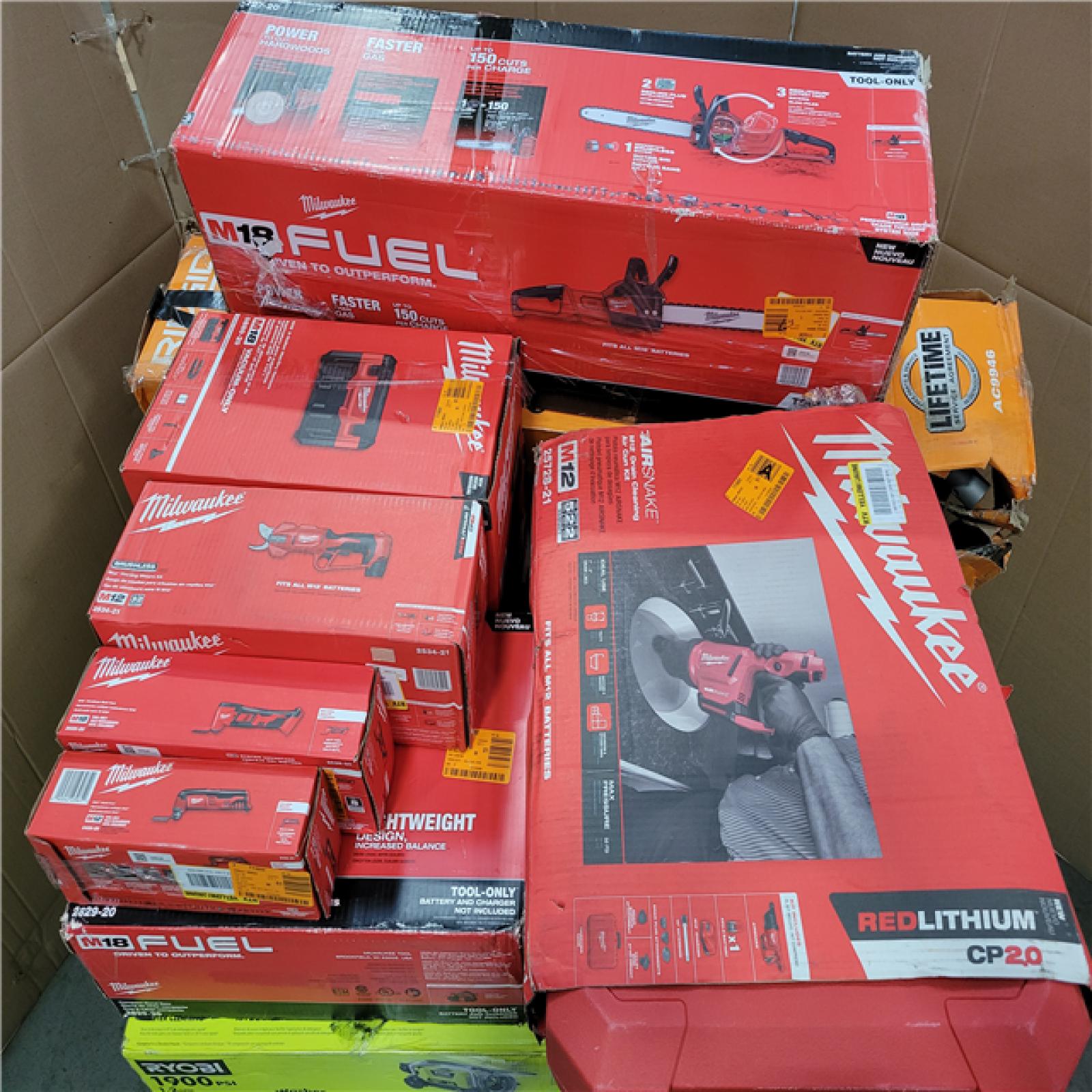 CALIFORNIA AS-IS TOOL PALLET