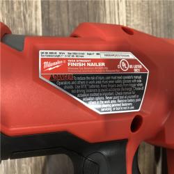 AS-IS Milwaukee FUEL 18-Volt Lithium-Ion Brushless Cordless Gen ll 16-Gauge Straight Finish Nailer (Tool Only)