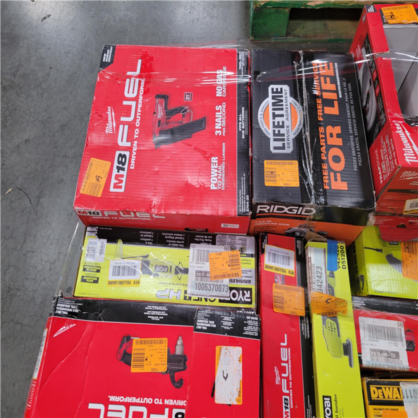 CALIFORNIA AS-IS TOOL PALLET