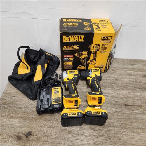 Phoenix Location NEW DEWALT ATOMIC 20-Volt MAX Lithium-Ion Cordless Combo Kit (2-Tool) with (2) 2.0Ah Batteries, Charger and Bag