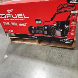 NEW- M18 FUEL Brushless Cordless 21 in. Walk Behind Dual Battery Self-Propelled Mower W/(2) 12.0Ah Battery and Rapid Charger