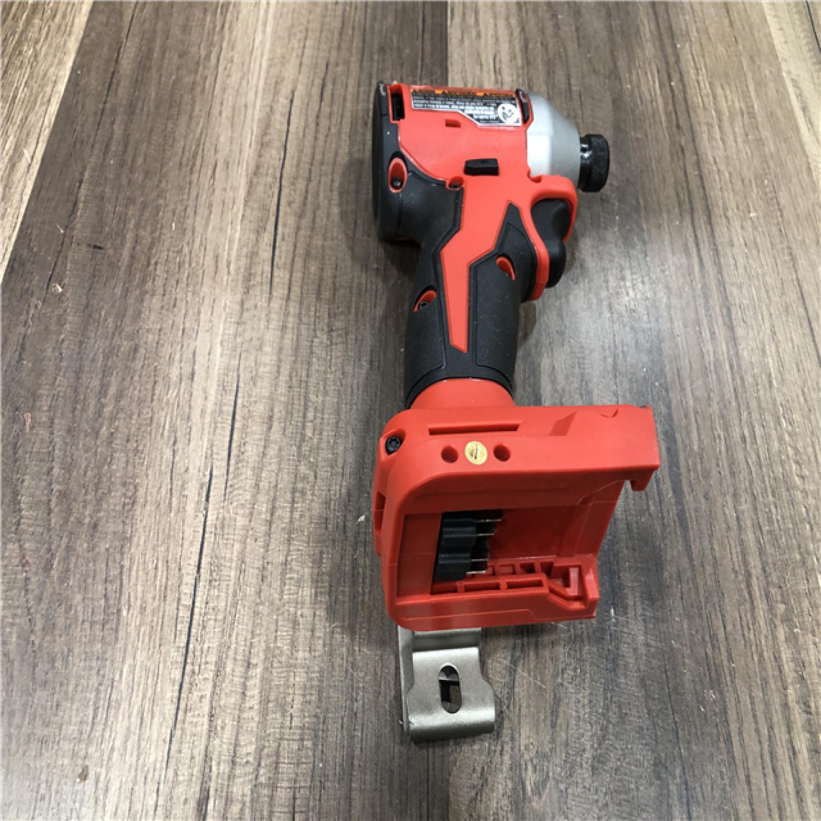AS-IS Milwaukee 18V Lithium-Ion Brushless Cordless 1/4 in. Compact Impact Driver (Tool Only)