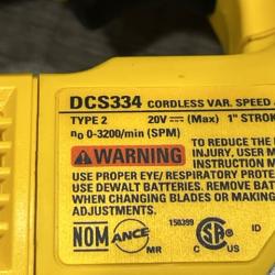 AS-IS DEWALT 20V MAX XR Cordless Brushless Jigsaw (Tool Only)