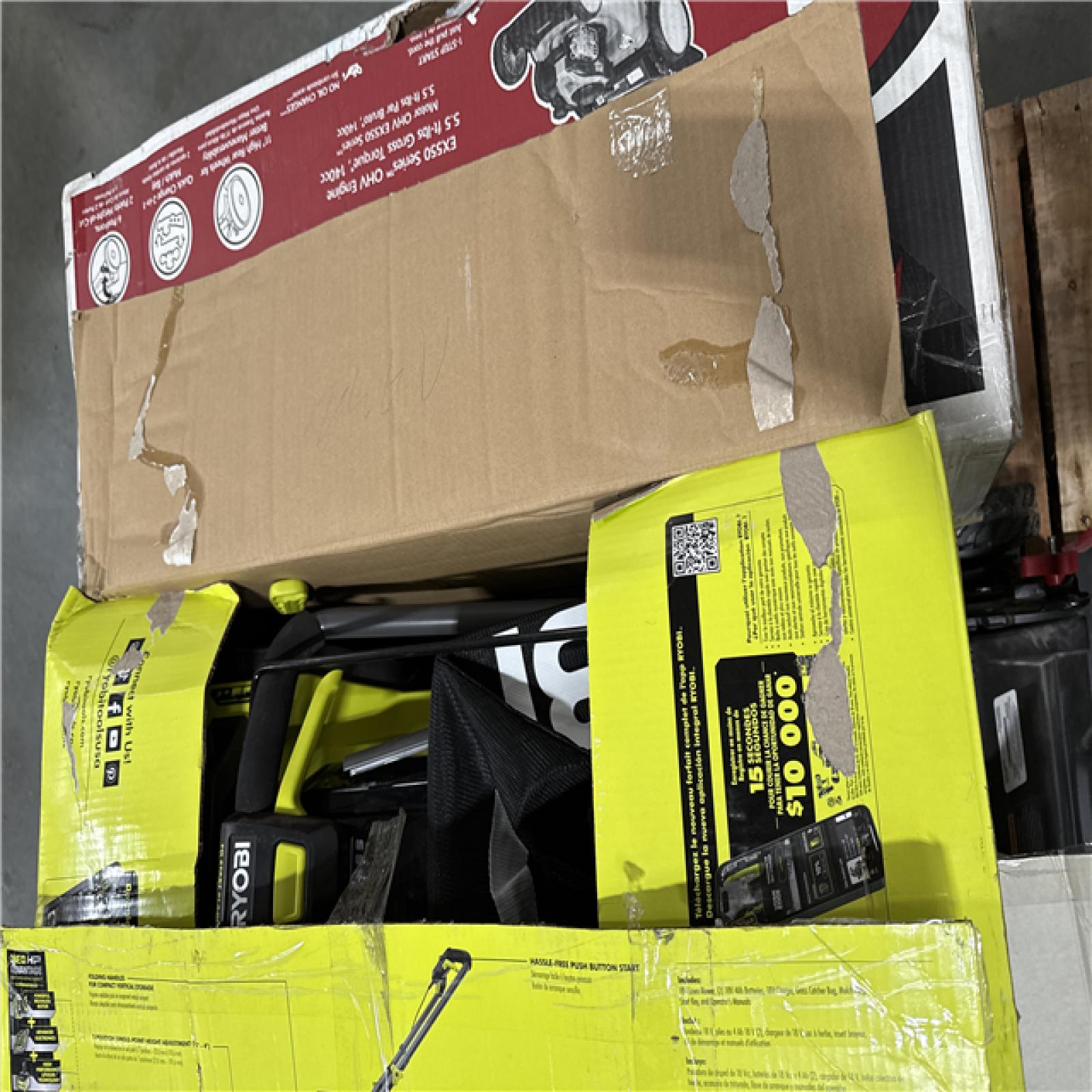 California AS-IS Outdoor Power Equipment