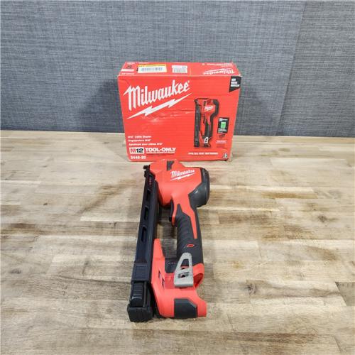 HOUSTON LOCATION - AS-IS Milwaukee M18 Lithium-Ion Brushed Cordless Cable Stapler (Tool-Only)
