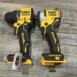 AS-IS DEWALT ATOMIC 20-Volt MAX Lithium-Ion Cordless Combo Kit