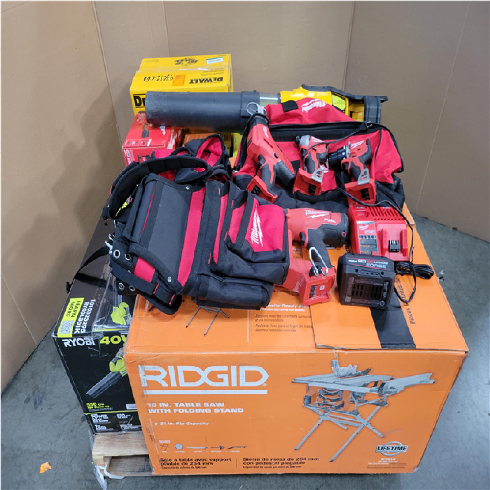 CALIFORNIA AS-IS TOOL PALLET