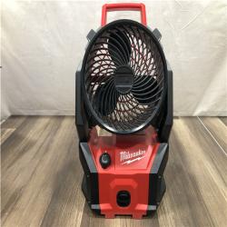 AS-IS - Milwaukee 18-Volt Lithium-Ion Brushless Cordless PACKOUT Jobsite Fan (Tool-Only)