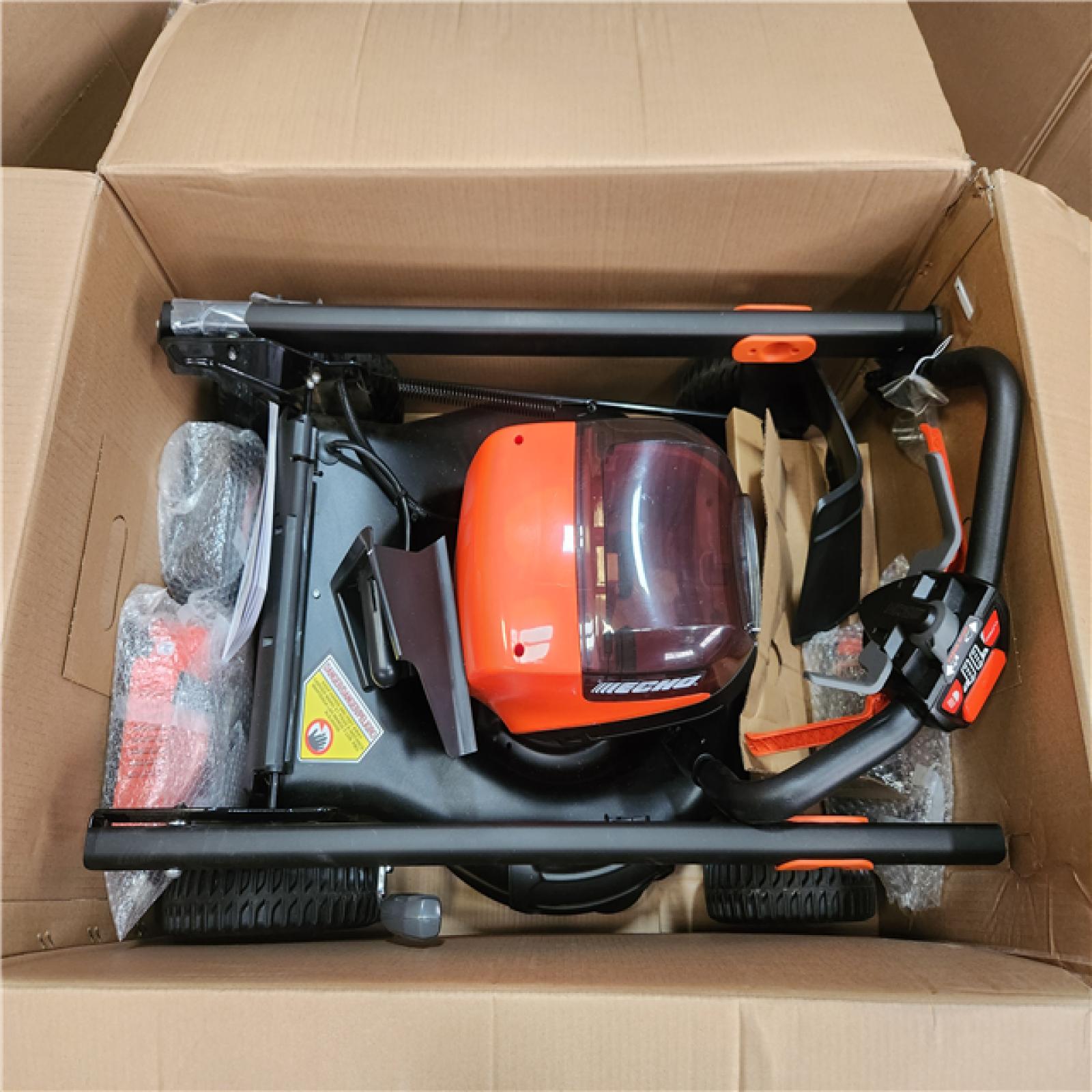 Phoenix LIKE NEW ECHO 56V 21 in. Cordless Battery 3-in-1 Walk Behind Self-Propelled Lawn Mower w/ (2) 5Ah Batteries and Rapid Charger