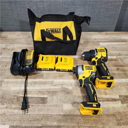 HOUSTON LOCATION - AS - IS DEWALT ATOMIC 20-Volt MAX Lithium-Ion Cordless Combo Kit