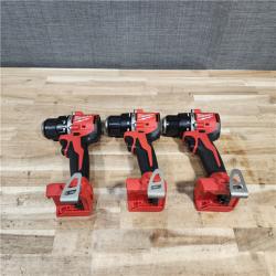 HOUSTON LOCATION - AS-IS MILWAUKEE 3 TOOL COMBO
