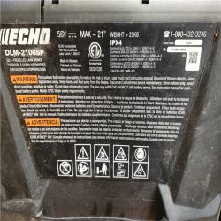 Phoenix ECHO 56V 21 in. Cordless Battery 3-in-1 Walk Behind Self-Propelled Lawn Mower w/ (2) 5Ah Batteries (NO Charger)