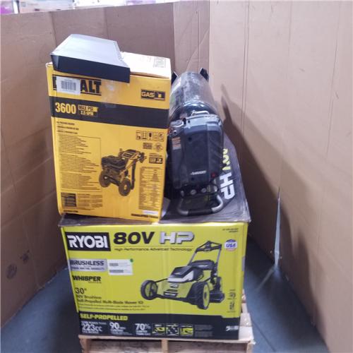 CALIFORNIA AS-IS OUTDOOR POWER EQUIPMENT