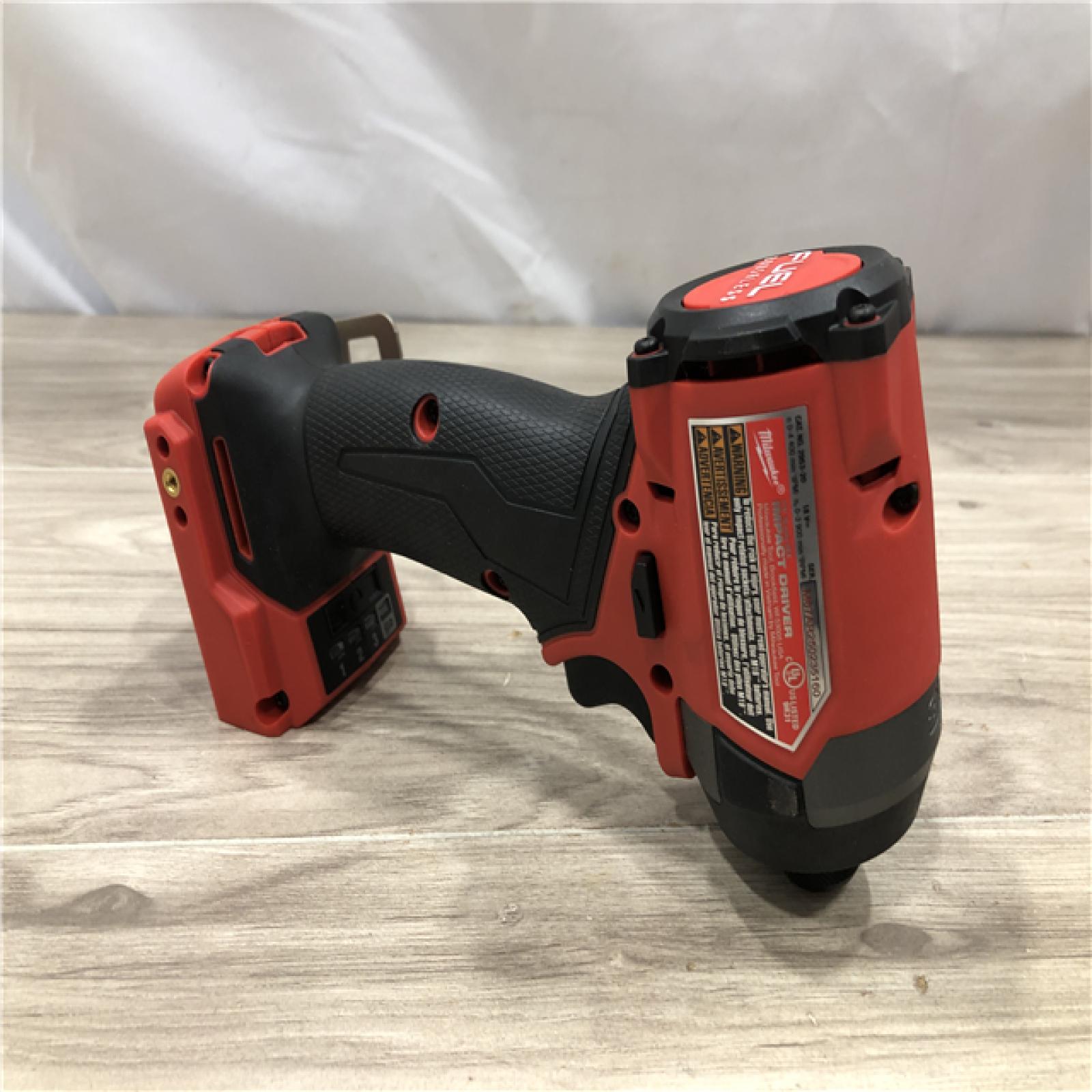AS-IS MILWAUKEE FUEL 18V Cordless Hammer Drill and Impact Driver Combo Kit