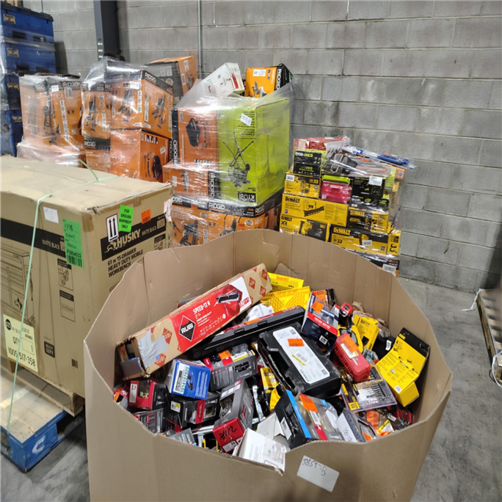 Pittston Location As-Is Tools and Hardware (11 Pallets) 5859-B