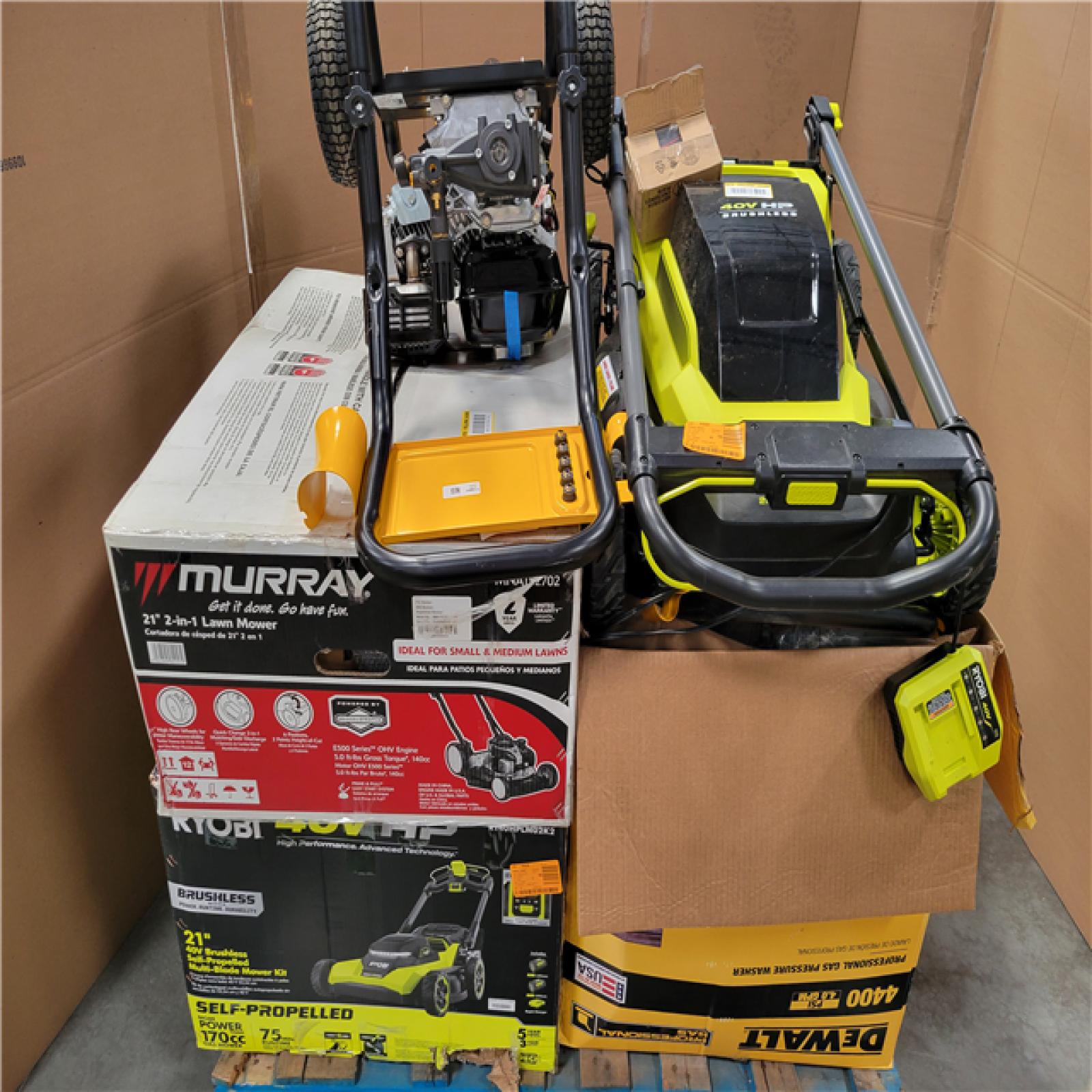 CALIFORNIA AS-IS OUTDOOR POWER EQUIPMENT