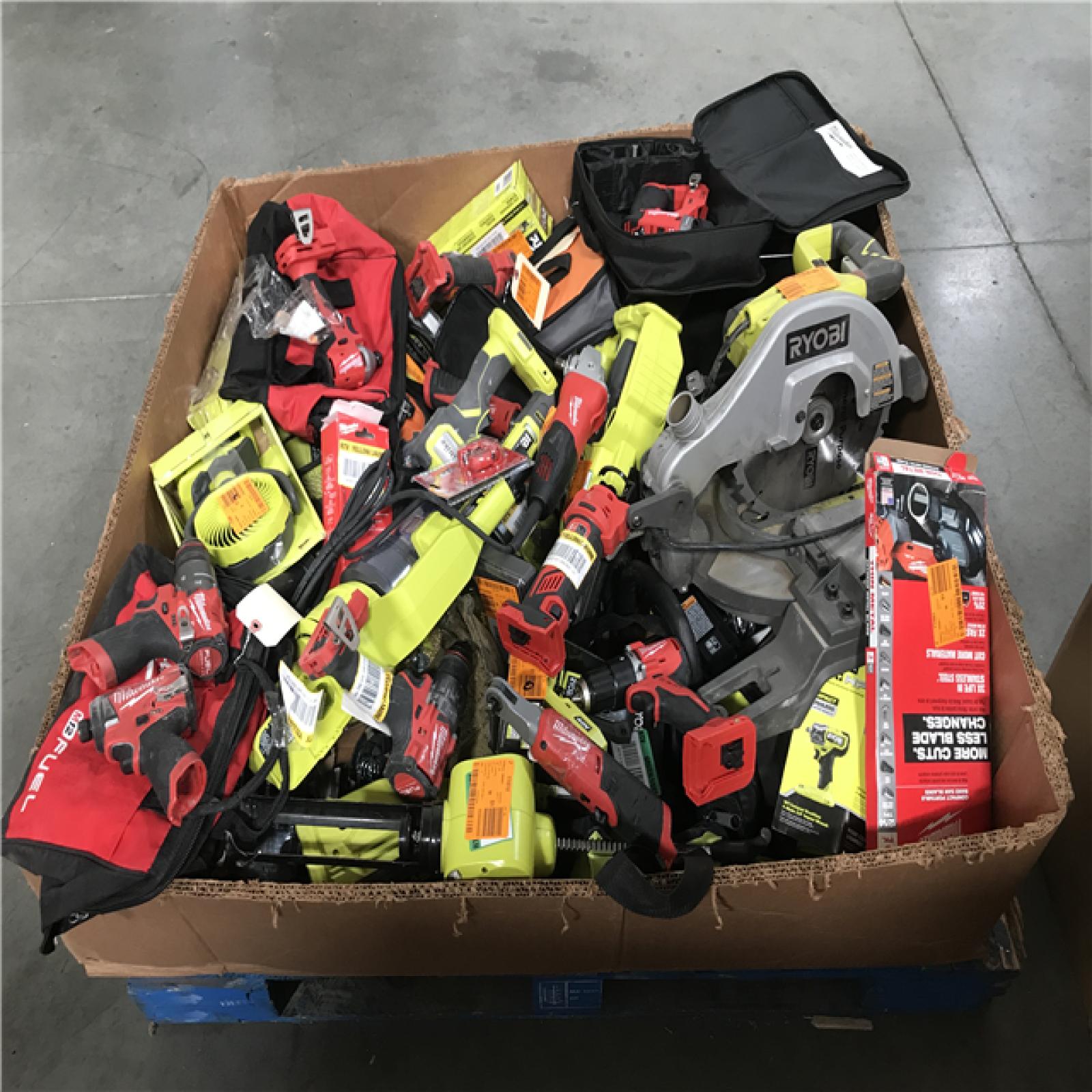 CALIFORNIA AS-IS TOOL PALLET