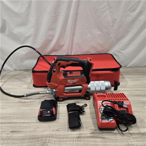 AS-IS Milwaukee M18 18V Cordless Grease Gun Kit