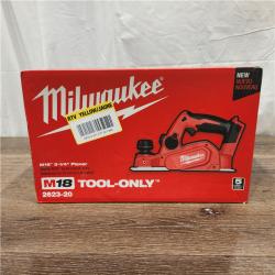 AS-IS Milwaukee M18 18-Volt Lithium-Ion Cordless 3-1/4 in. Planer (Tool-Only)